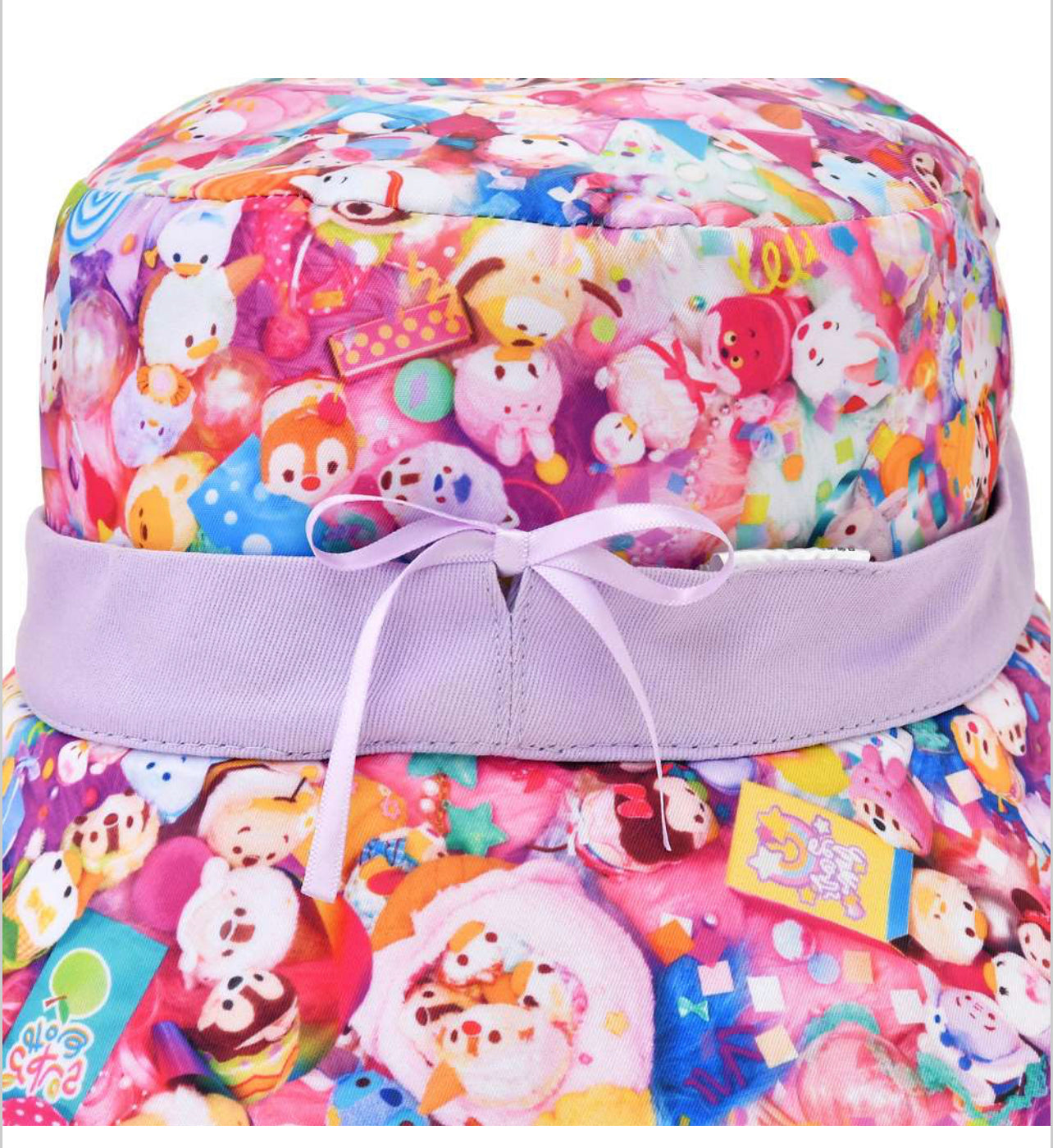 Disney Store Japan Tsum Tsum fuzzy Bucket hat