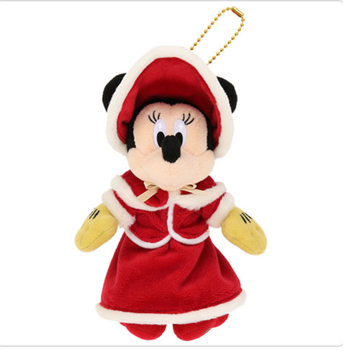 Tokyo Disney Christmas character keychain badge