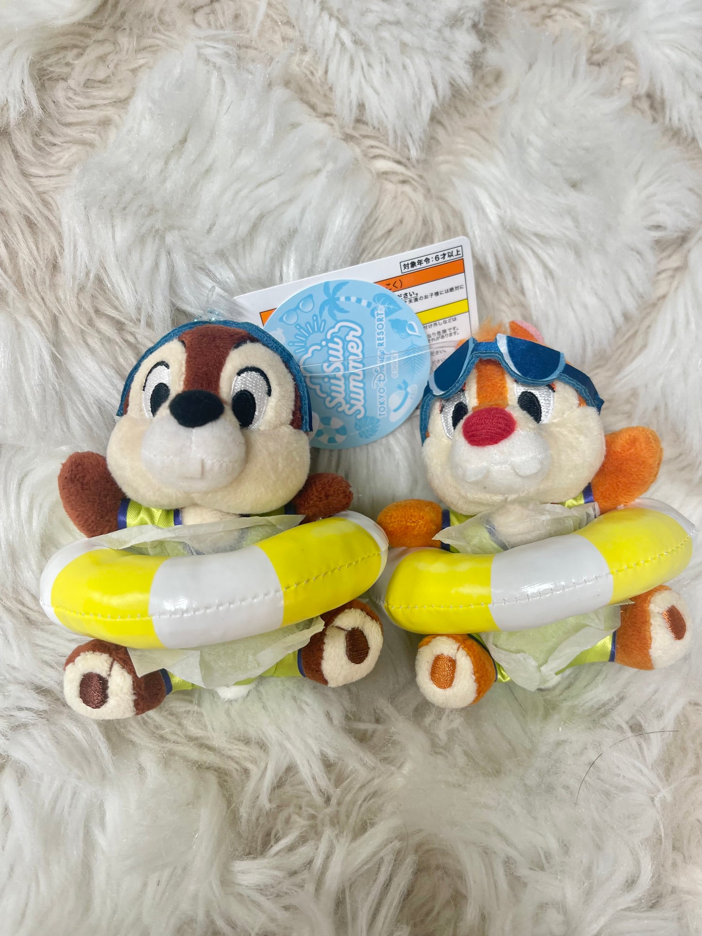 Tokyo Disney summer collection chip and dale badges