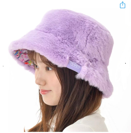 Disney Store Japan Tsum Tsum fuzzy Bucket hat