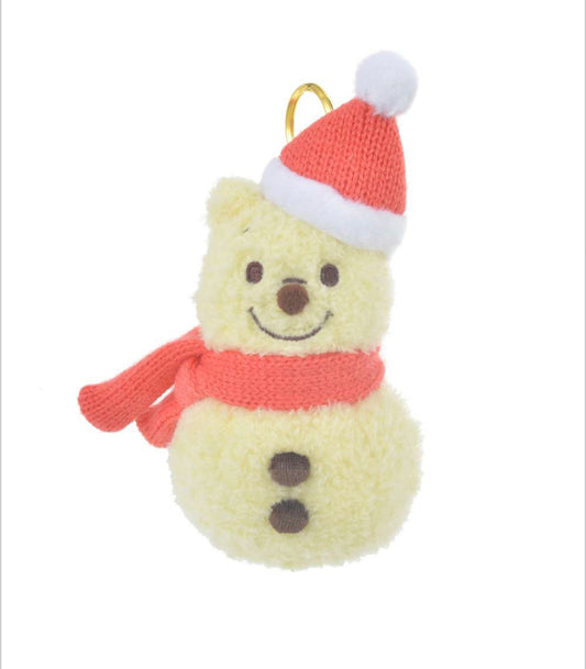 Disney store Japan snowman keychain badge