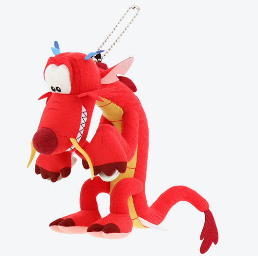 Tokyo Disney Mushu shoulder buddy keychain plush