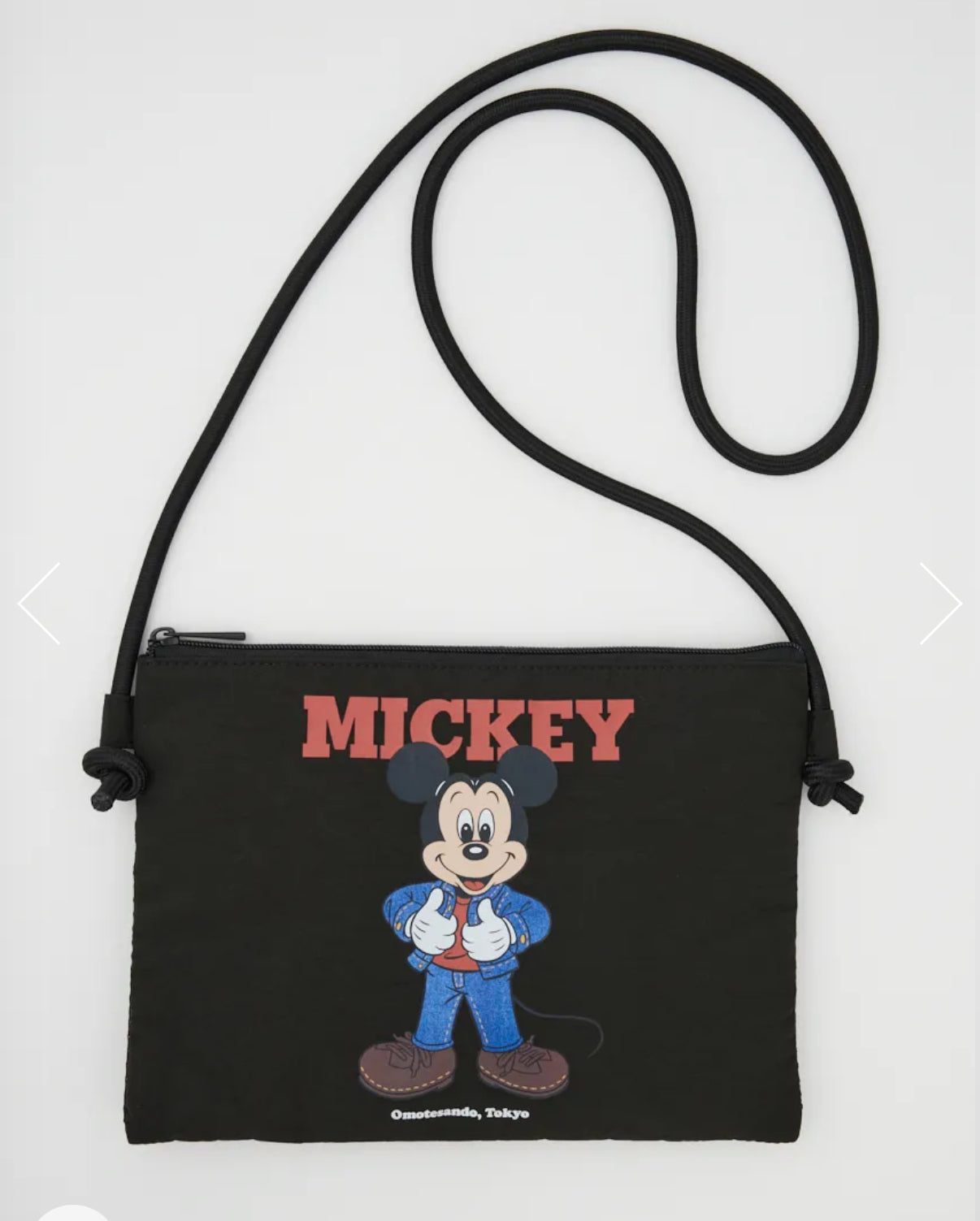 2/4 release Disney by MUS Moussy Omotesando exclusive tote or crossbody purse bag