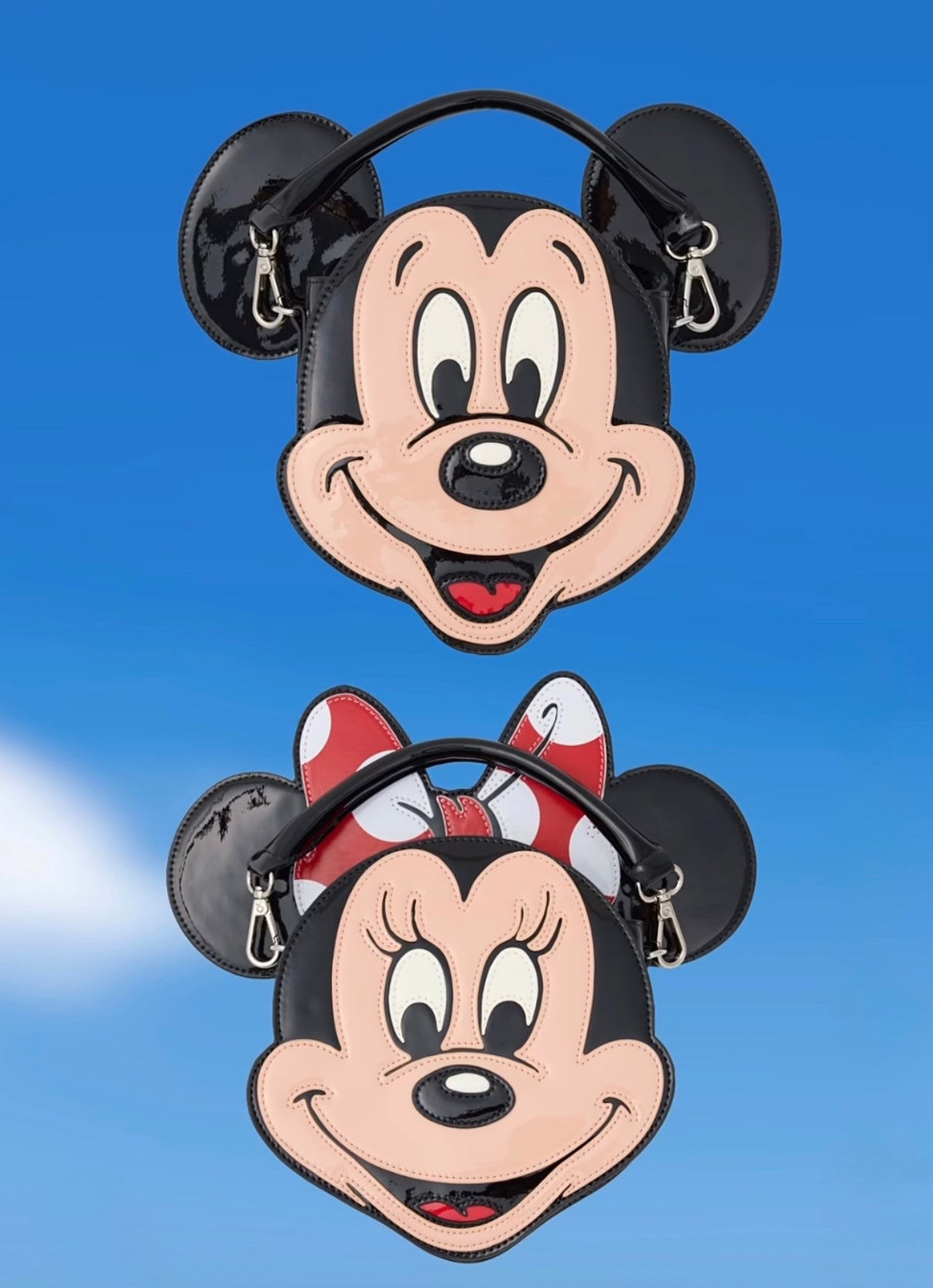 2/4 release Moussy 2WAY Mickey or Minnie face purse DEPOSIT Disney by MUS