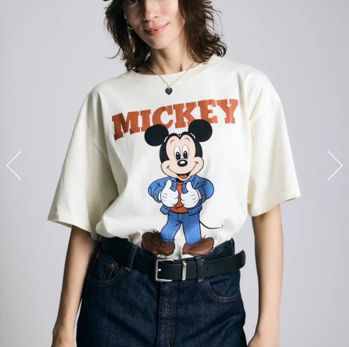 2/4 release Disney by MUS Moussy Omotesando Moussy Exclusive Tshirt One Size