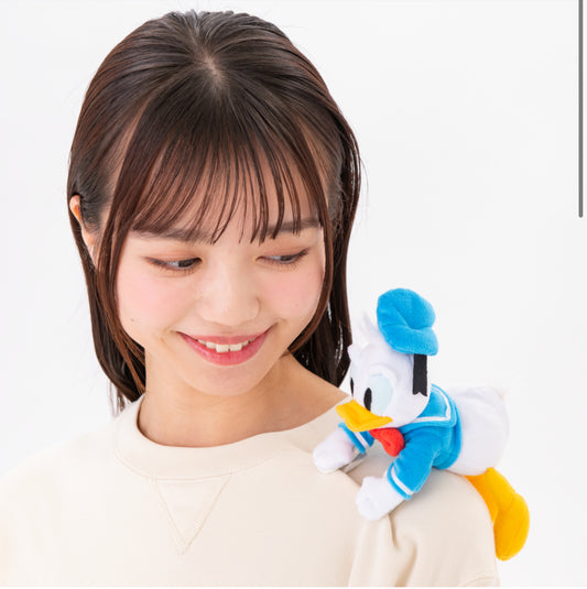 Tokyo Disney character shoulder buddy keychain plush