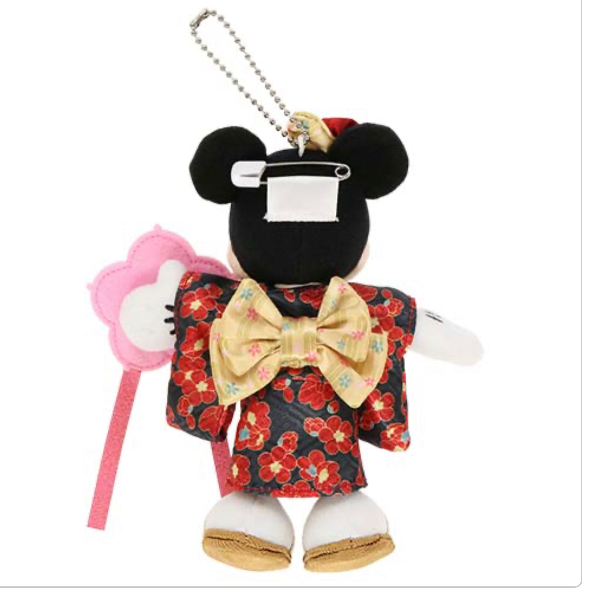 Tokyo Disney New Year keychain plush badge