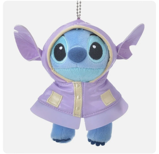 Disney store Japan rainy day character keychain plush