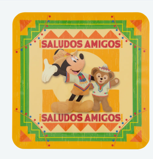 Tokyo Disney sea Duffy and Mickey plate