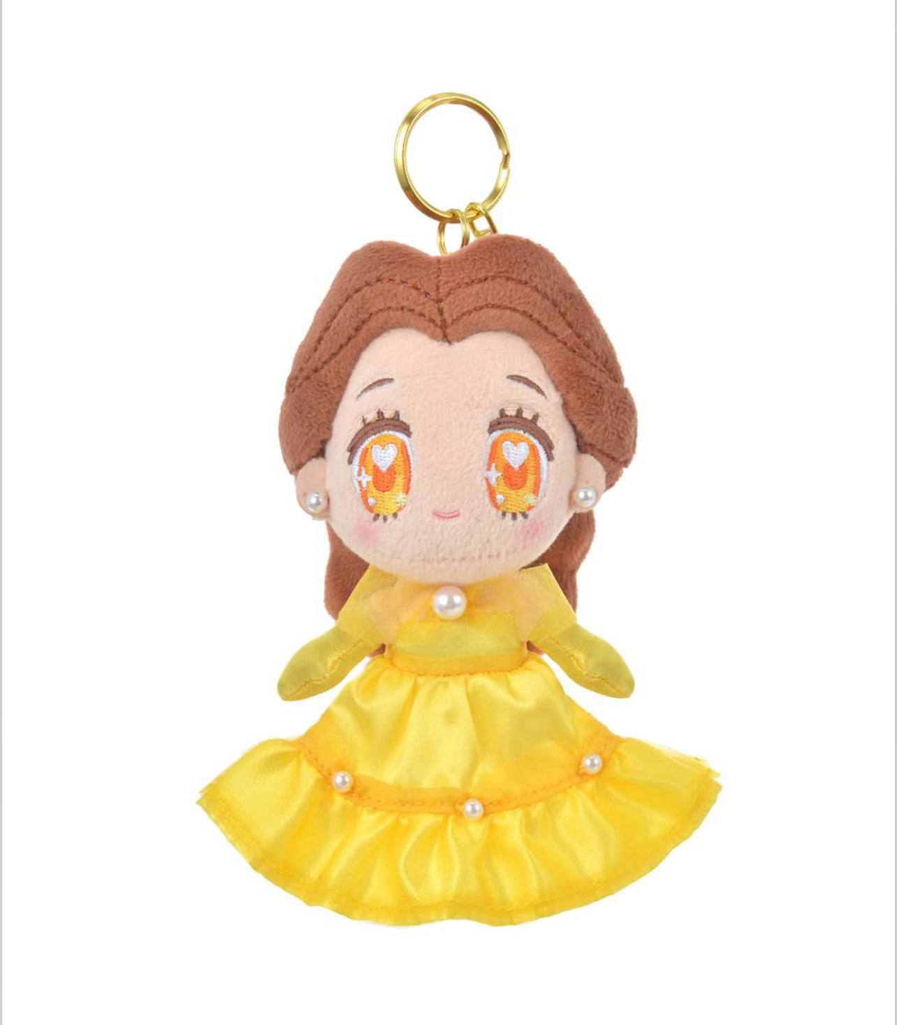 Disney store Japan tiny princess keychain plush