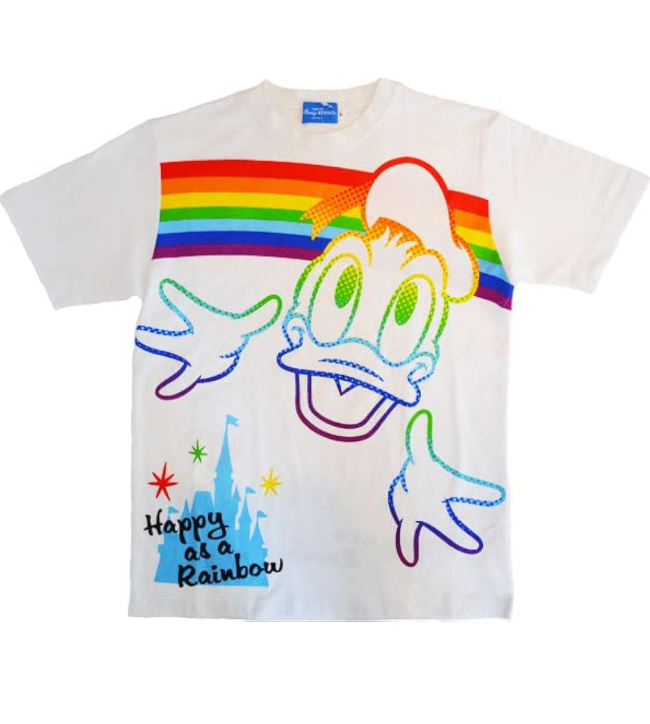 Tokyo Disney happy as a rainbow t-shirt