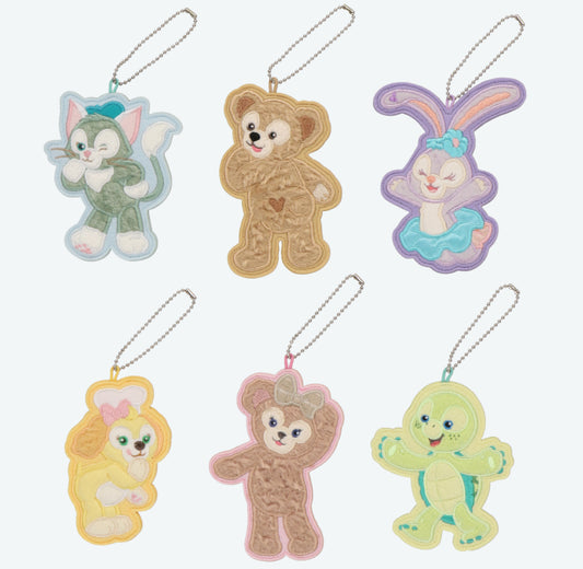 Tokyo Disney sea Duffy and friends patch keychain