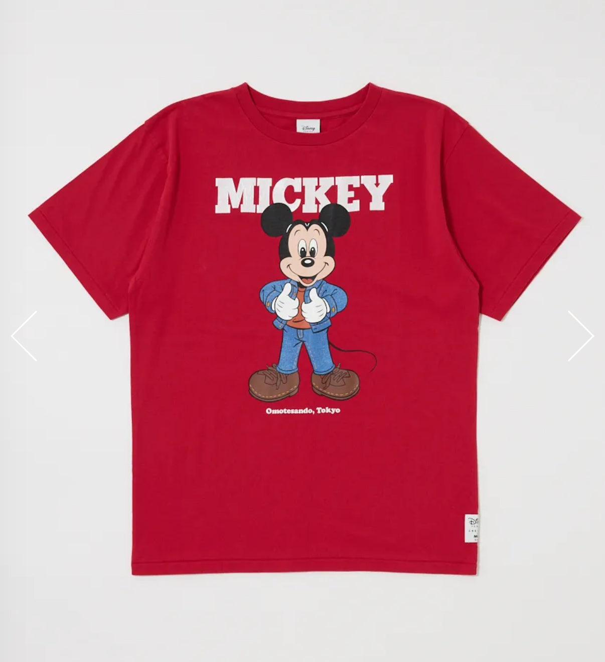 2/4 release Disney by MUS Moussy Omotesando Moussy Exclusive Tshirt One Size