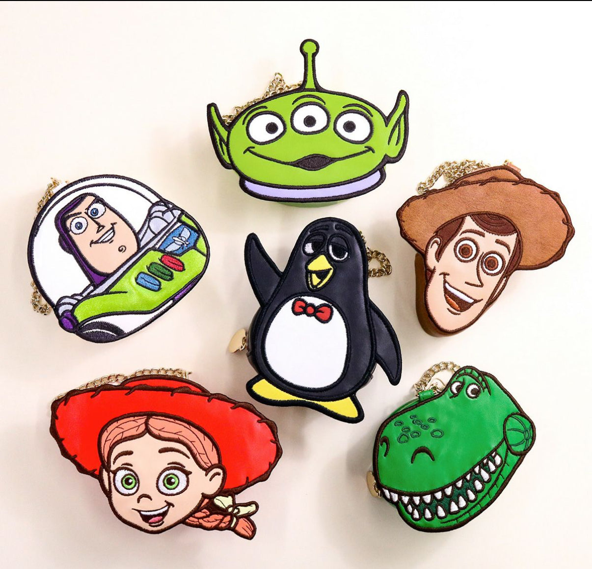 Accommode Toy Story bag charm buzz woody alien