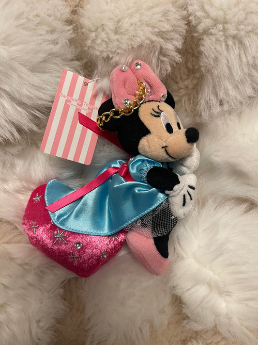 Samantha Thavasa Minnie Mouse Keychain Plush