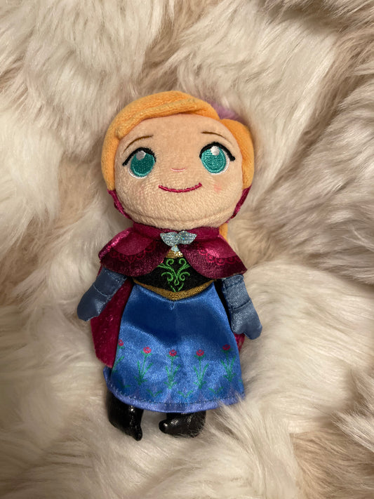 Tokyo Disney frozen fantasy Anna keychain badge