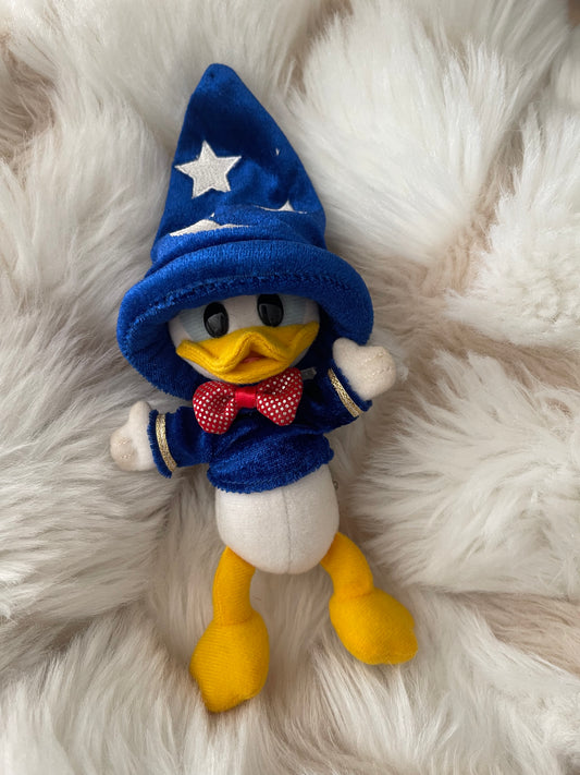 Tokyo Disney philharmonic Donald Duck keychain plush badge