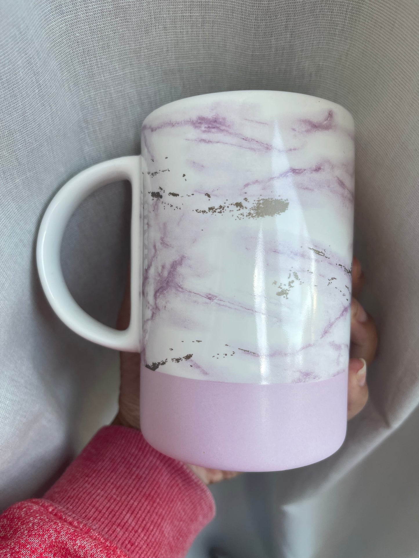 Starbucks Japan Sakura 2023 marbled pink ceramic mug