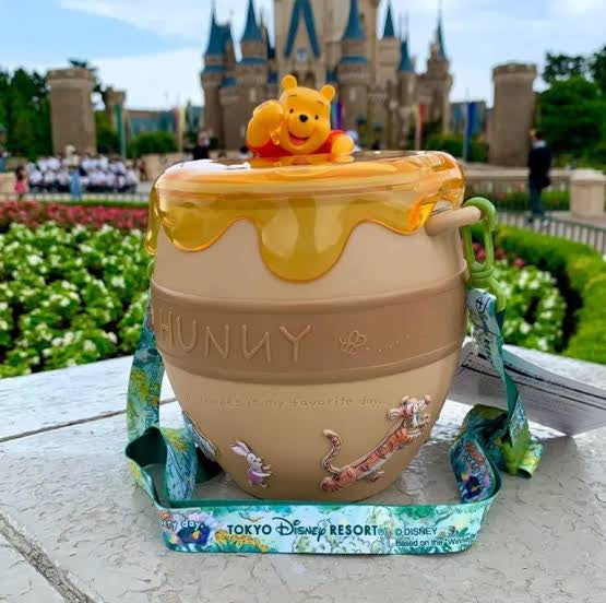 Tokyo Disney Winnie the Pooh popcorn bucket