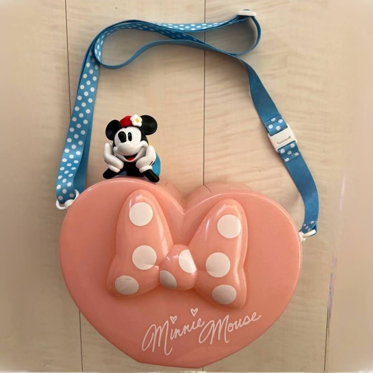 Tokyo Disney Minnie Mouse heart popcorn bucket