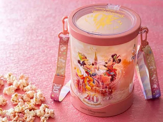 Tokyo Disney 40th anniversary light up lantern popcorn bucket