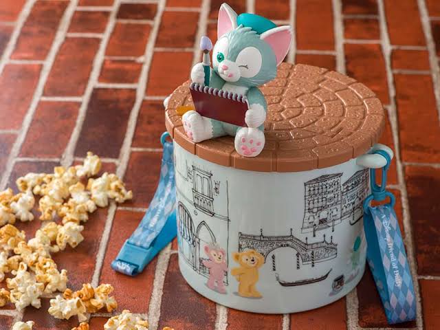 Tokyo Disney sea Duffy and friends gelatoni popcorn bucket