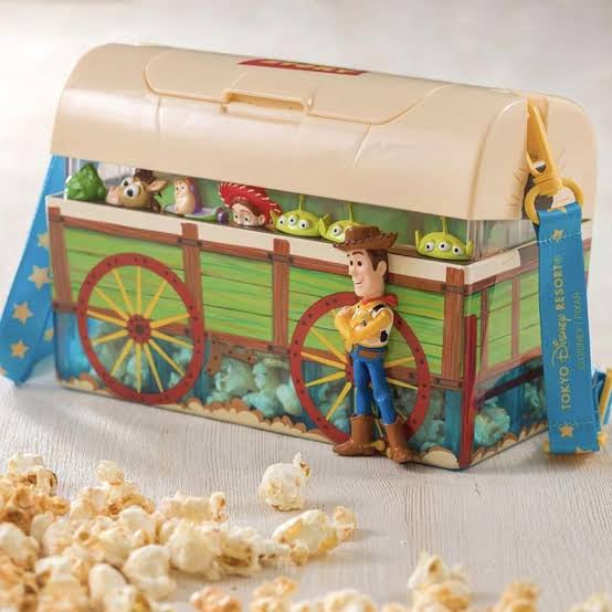 Preowned Tokyo Disney Toy Story popcorn bucket