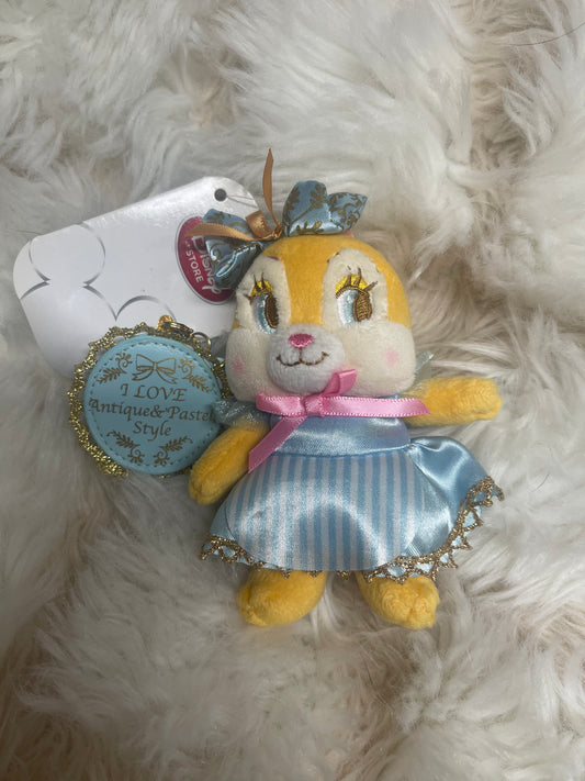 Disney store Clarice keychain plush badge