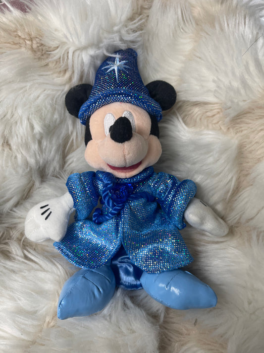 Tokyo disney sea sorcerer Mickey keychain plush badge