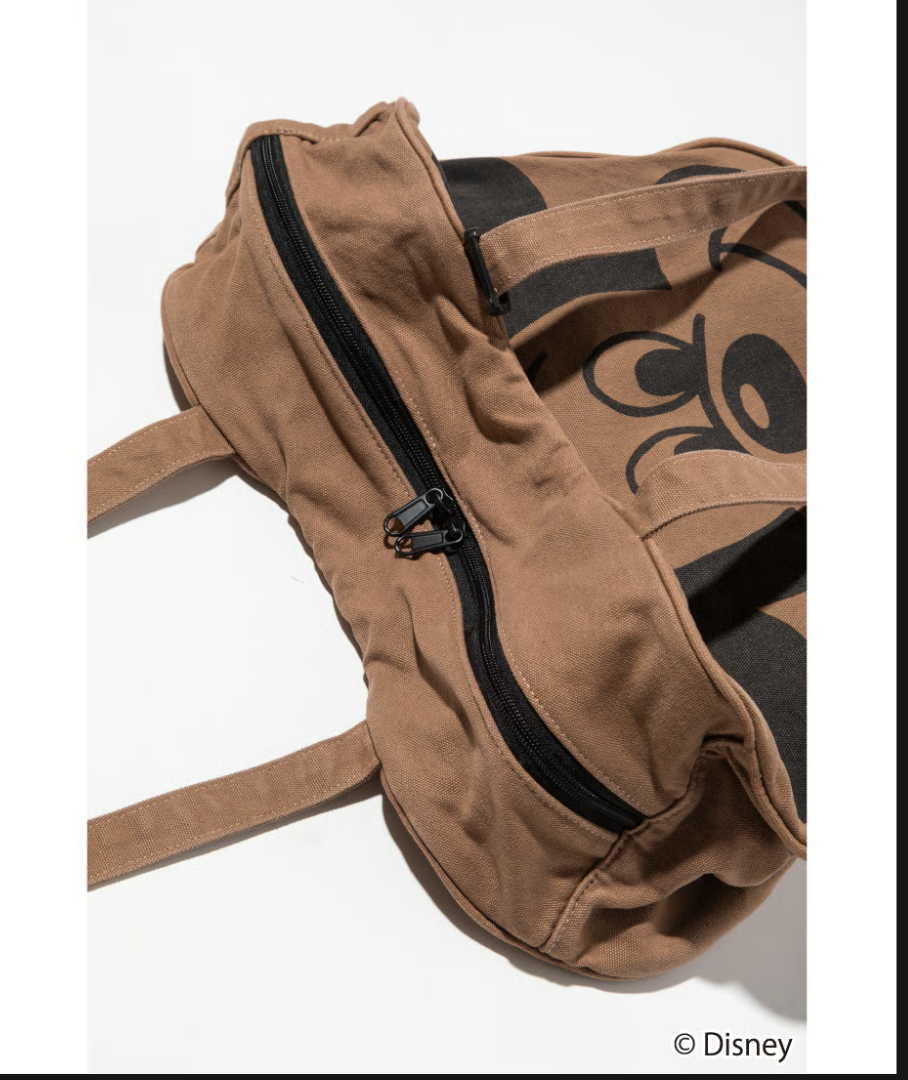 WCJ Lime Mickey Face Shoulder Bag