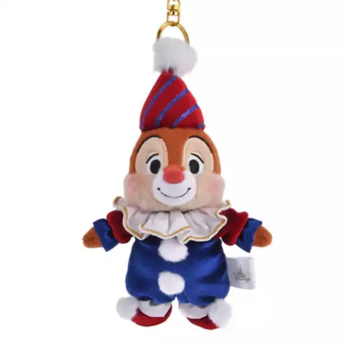 JDS Christmas Pierrot Clown plush keychain