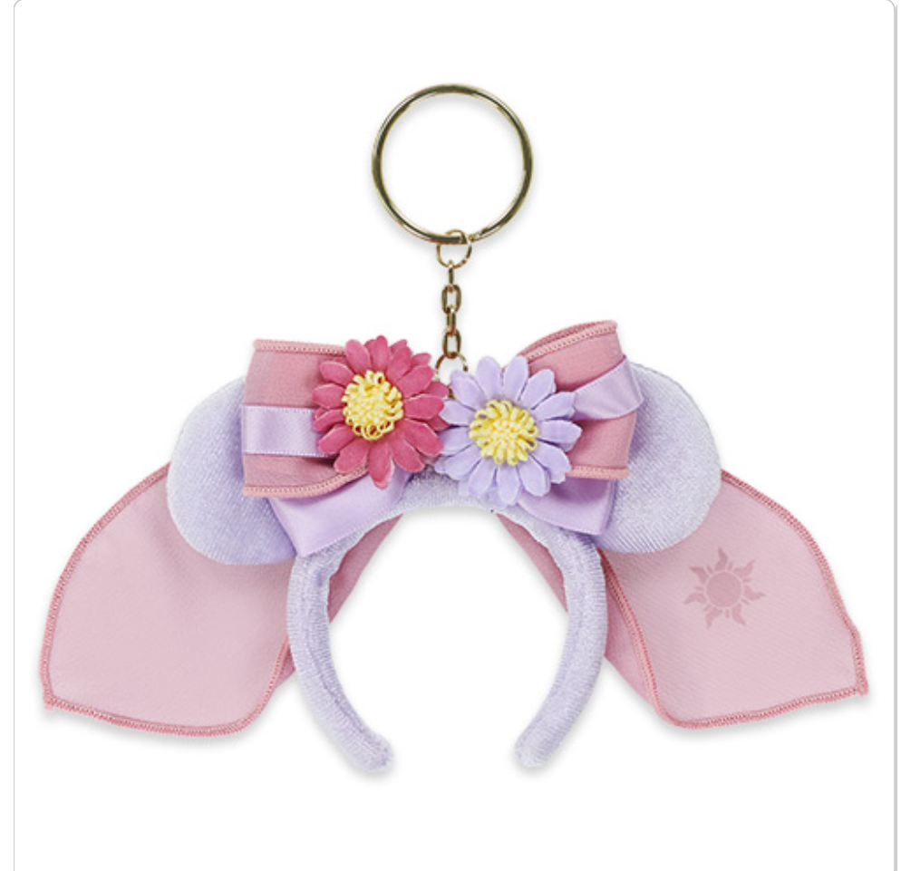 Tokyo Disney Sea Rapunzel ears keychain