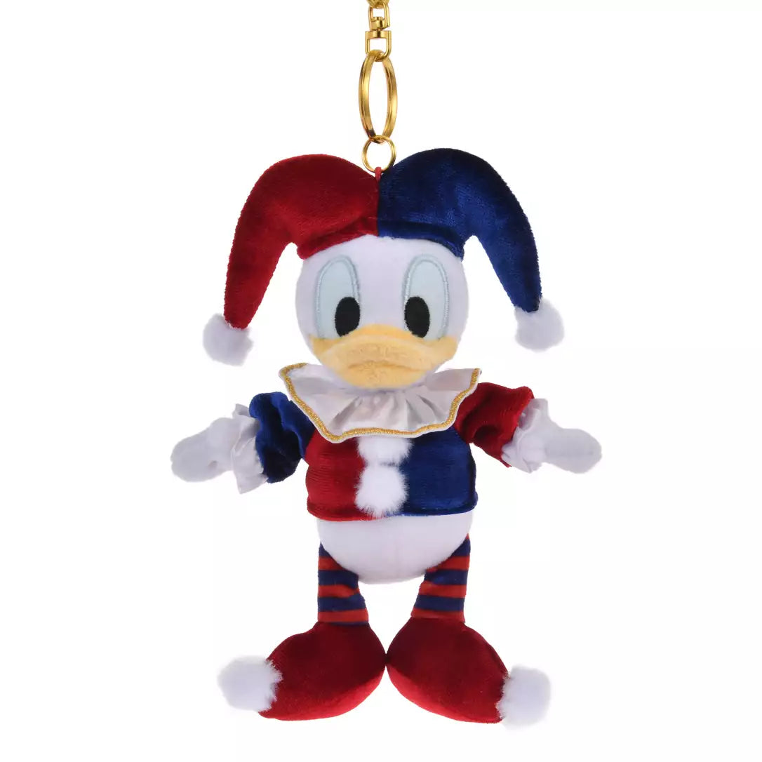 JDS Christmas Pierrot Clown plush keychain