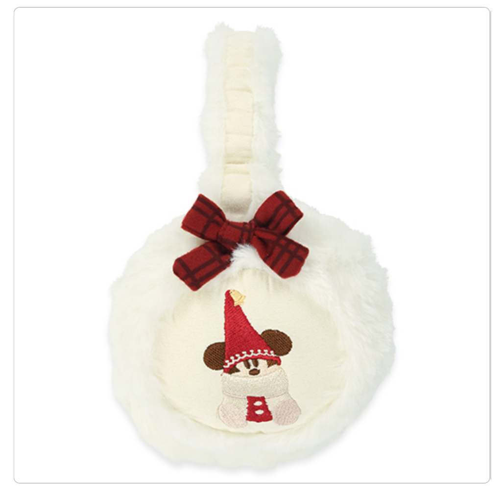 Tokyo Disney Christmas Earmuffs
