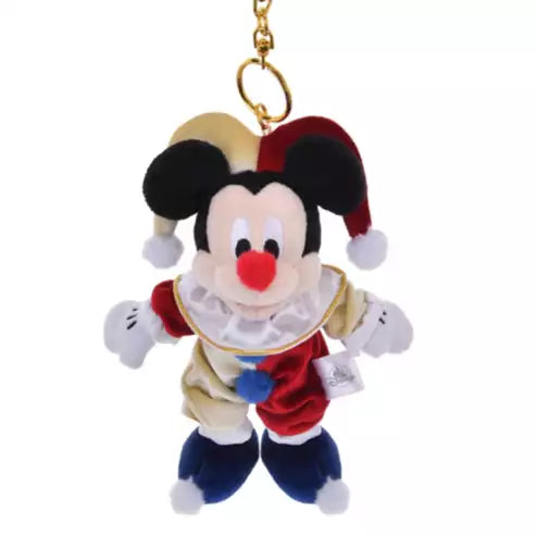 JDS Christmas Pierrot Clown plush keychain