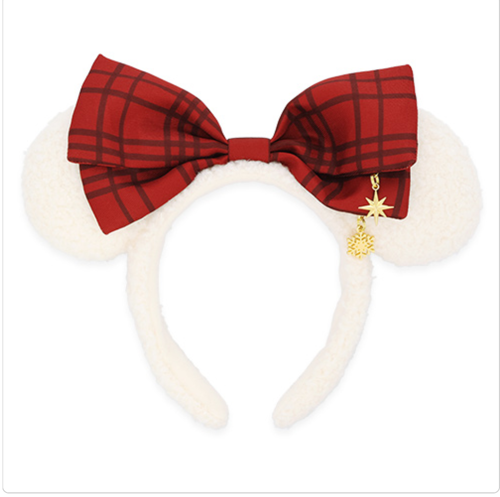 2025 Tokyo Disney Christmas headband