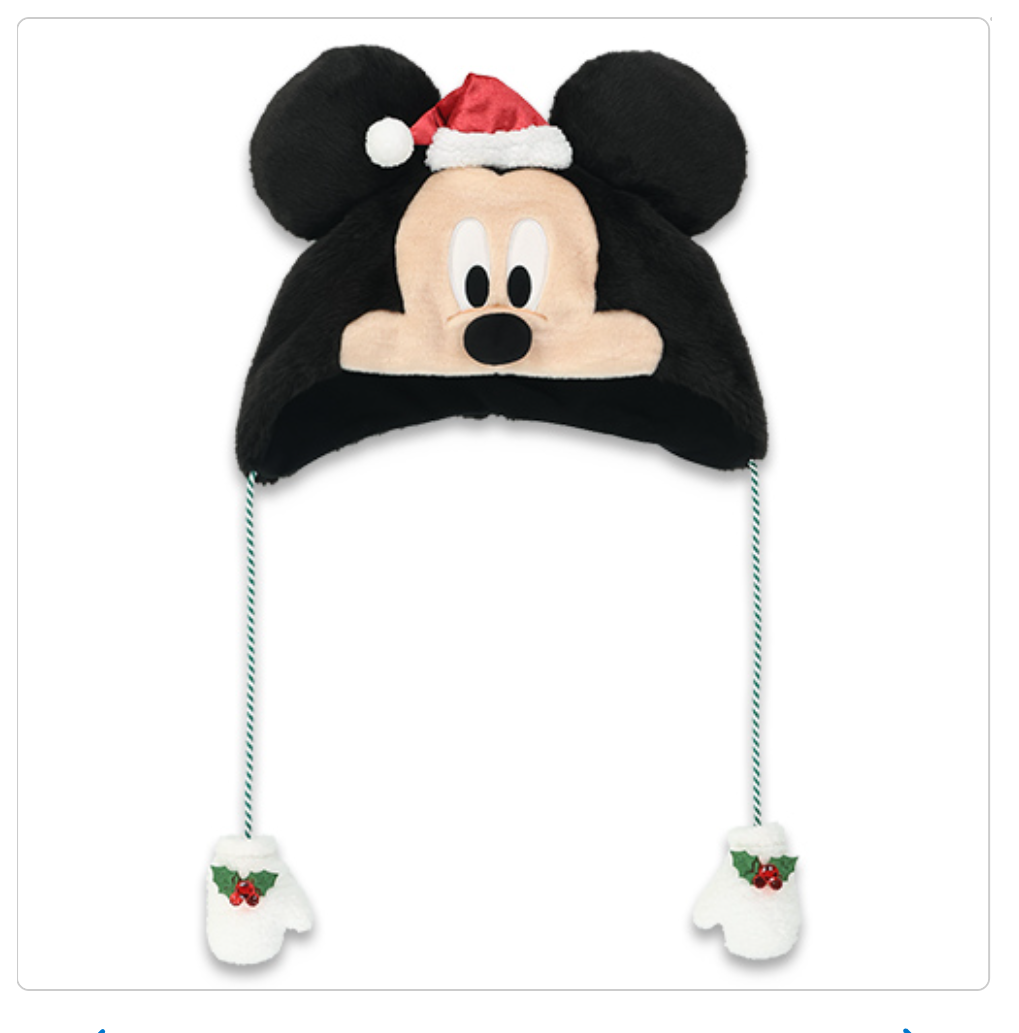 2025 Tokyo Disney Christmas Mickey and Minnie beanie