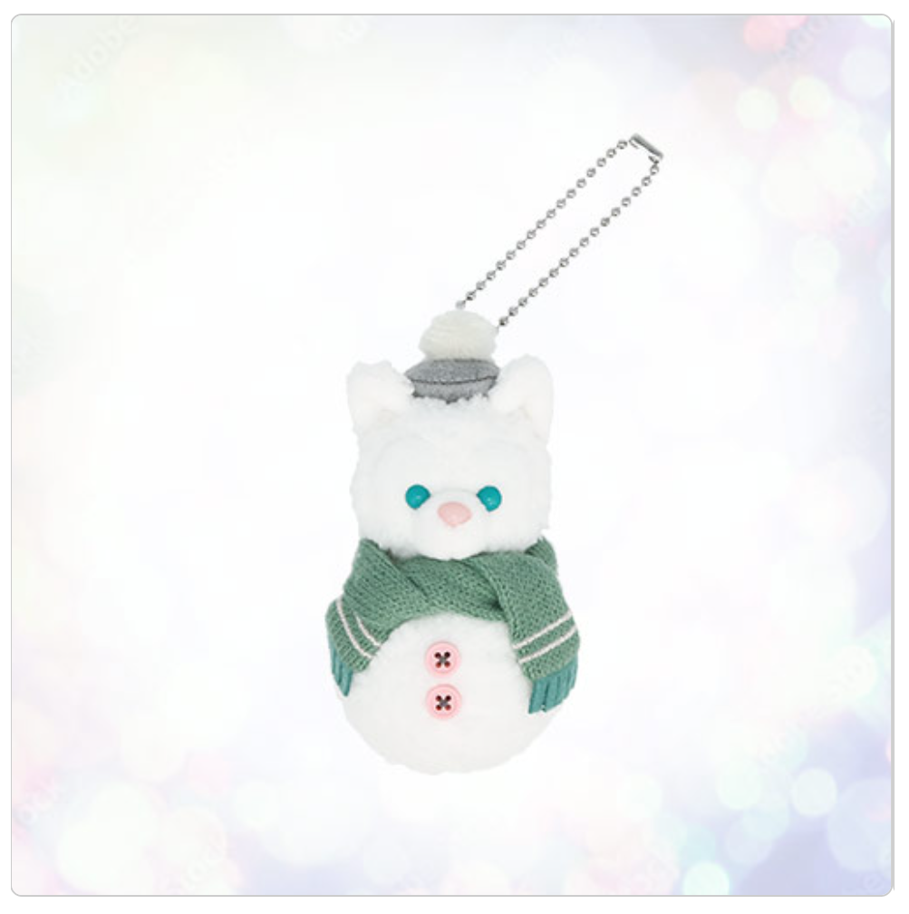 2025 Tokyo Disney Christmas Duffy and friends badge plush