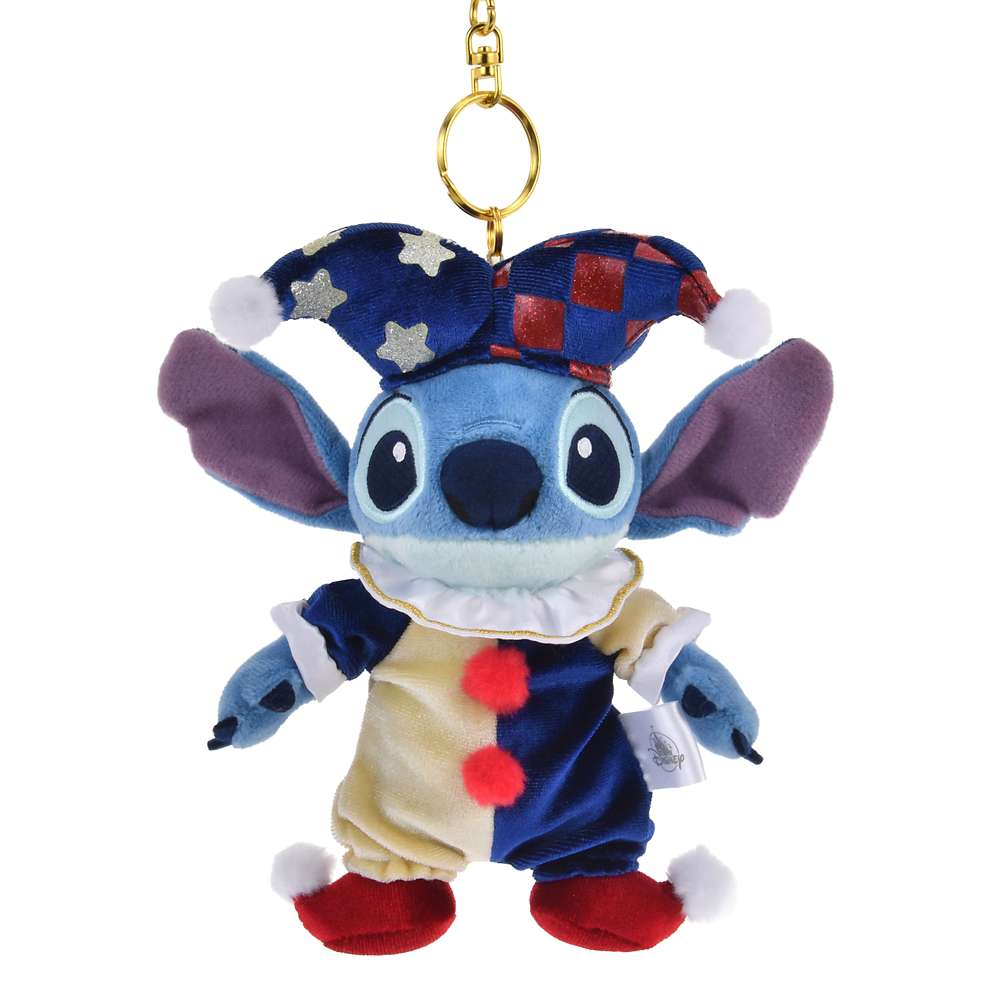 JDS Christmas Pierrot Clown plush keychain
