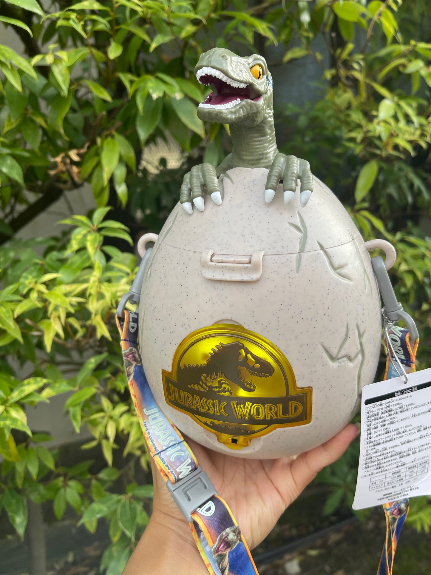 USJ Jurassic Park Light Up Popcorn Bucket