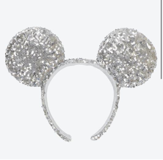 Tokyo Disney sequin no bow headband